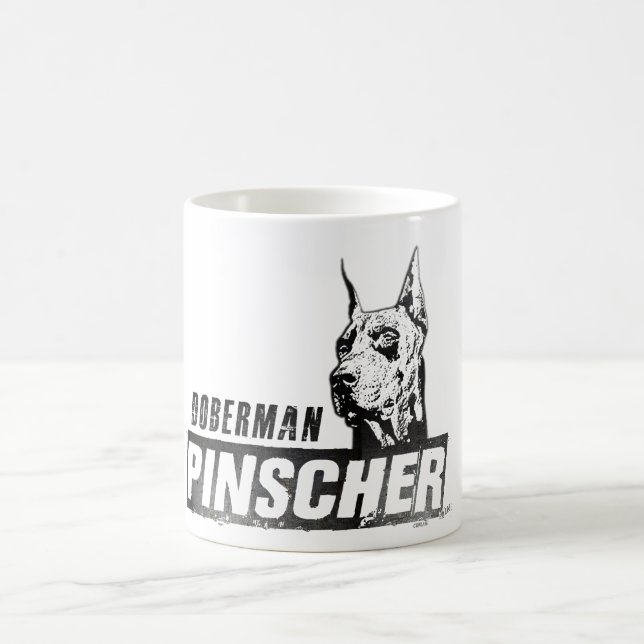 Taza De Café Doberman Pinscher (Centro)