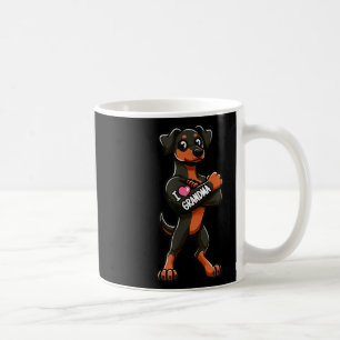 Taza De Café Doberman Pinscher Me Encanta La Abuela Tatuaje De 