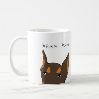 Taza De Café Doberman Pinscher Personalizado Mug