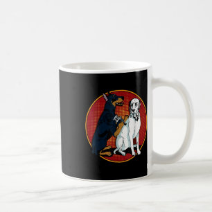 Taza De Café Doberman Tattooing Dalmatian Dog