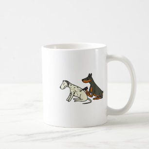 Taza De Café Doberman Tattooing Dalmatian Dog