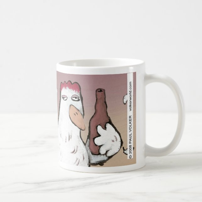 TAZA DE CAFÉ DOBLADORES DEL POLLO (Derecha)