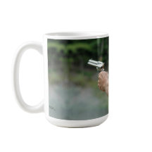 ¡doble barrel mug!
