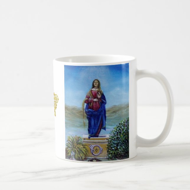 TAZA DE CAFÉ DOBLE CARA DE TOSCANA 2 (Derecha)