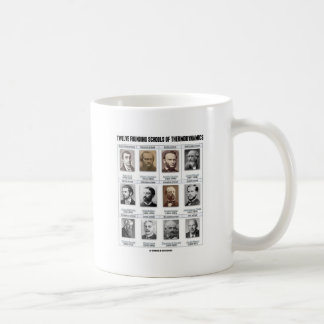 Taza De Café Doce Escuelas Fundadoras De Termodinámica