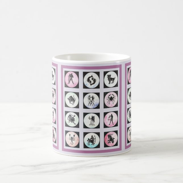 Taza De Café Doce Rótulos de Zodiac (Centro)