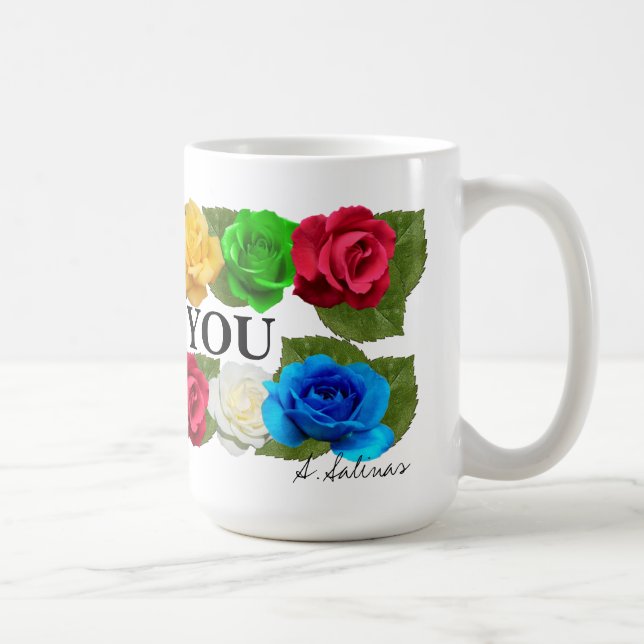 Taza De Café Docena amores subiós que usted asalta (Derecha)