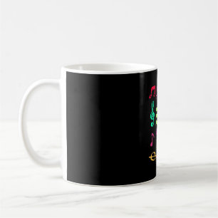 Taza De Café Docente Musical De Notesymbol Y
