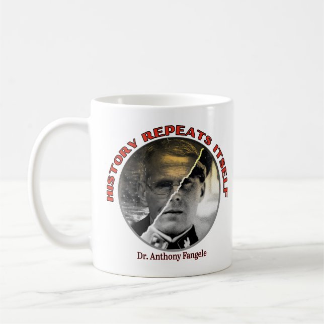 Taza De Café Doctor Anthony Fauci Mangele Mug (Izquierda)