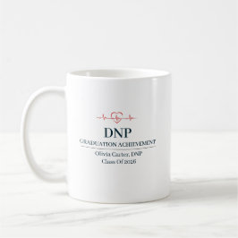 Taza De Café Doctor en Práctica de Enfermería Nombre Personaliz