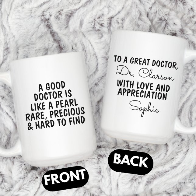 Taza De Café Doctor Thank you Gift, Custom Doctor  (Subido por el creador)