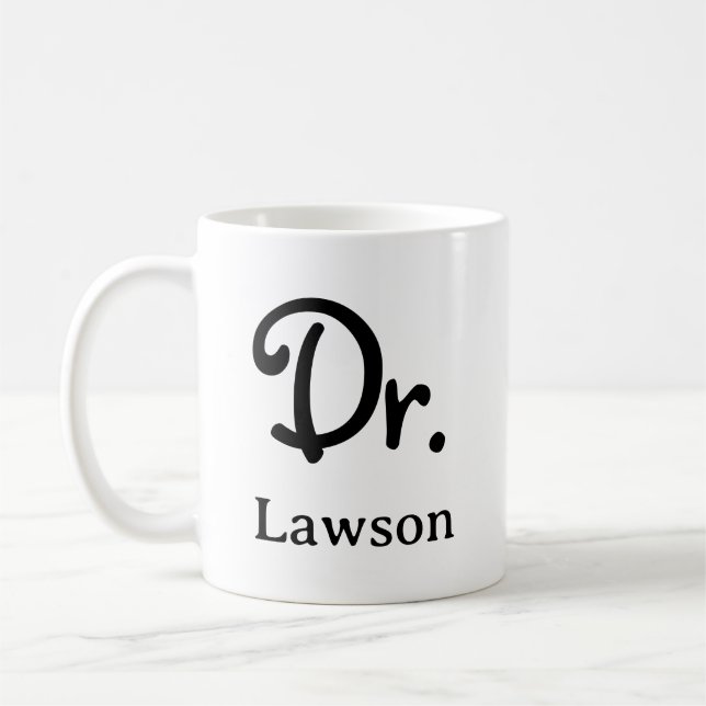Taza De Café Doctorate Graduation  (Izquierda)
