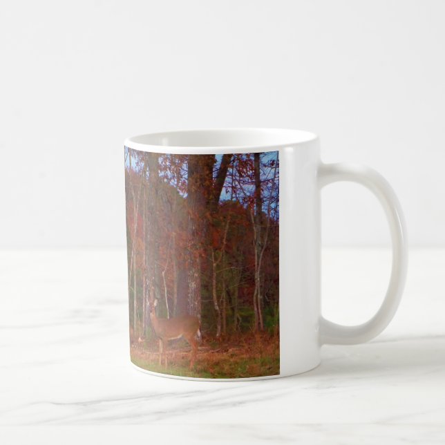 Taza De Café Doe a Deer in Lake Arrowhead (Derecha)