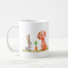 Taza De Café Dog and Bunny Easter
