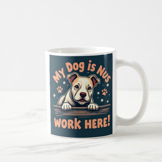 Taza De Café Dog Boss Mug (Derecha)
