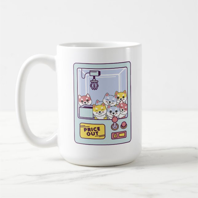 TAZA DE CAFÉ DOG CLAW MACHINE (Izquierda)