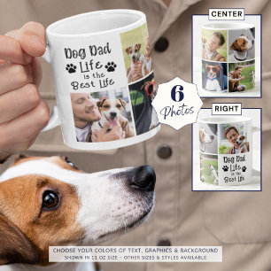 Taza De Café Dog Dad Life Best Life 6 Fotos