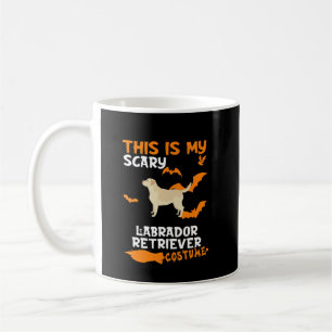 Taza De Café Dog Lover Este Es Mi Asustado Labrador Recuperad