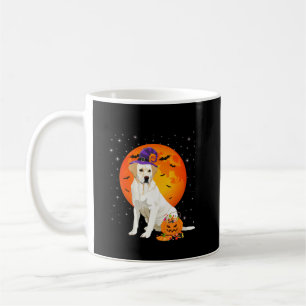 Taza De Café Dog Lover   Labrador De Halloween En Truco O Trata