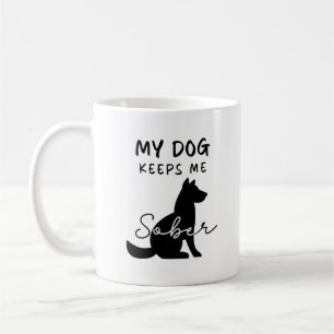 Taza De Café Dog Lover Sobriedad