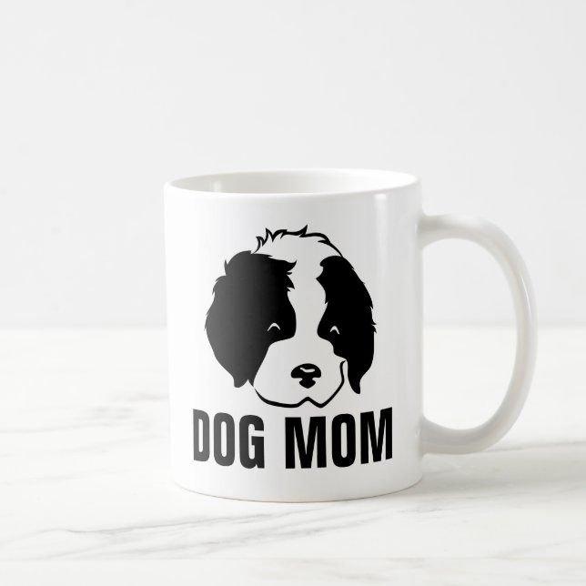 Taza De Café DOG MOM Coffee Mugs (Derecha)