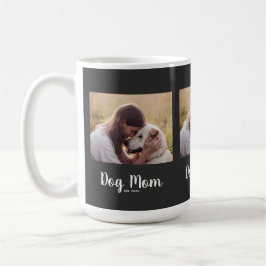 Taza De Café Dog Mom Established Script Photo