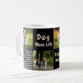 Taza De Café Dog Mom Mode ON Modern Pet Lover Design