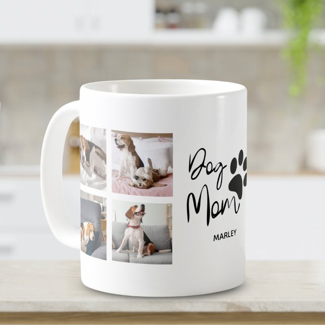 Taza De Café Dog Mom Scrip 8 Photos Dog Lovers (Subido por el creador)