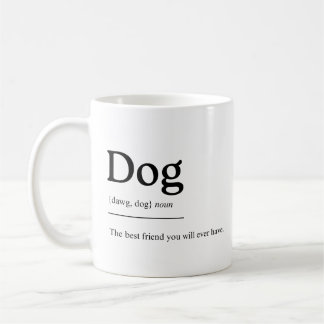 Taza De Café Dog Mug: Man's Best Friend