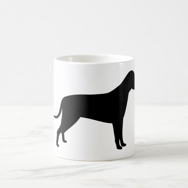 Taza De Café Dog Silhouette (Centro)