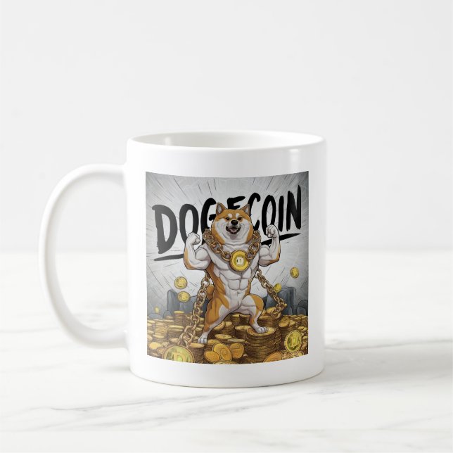 Taza De Café Doge Dog (Izquierda)
