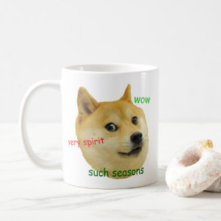 Taza De Café Doge Holiday Funny Meme