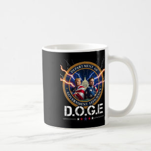 Taza De Café Doge Trump, Departamento De Eficiencia Gubernament