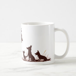Taza De Café Doggie Family 3