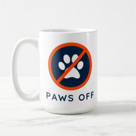 Taza De Café DogGoneIt - Paws Off-15 oz