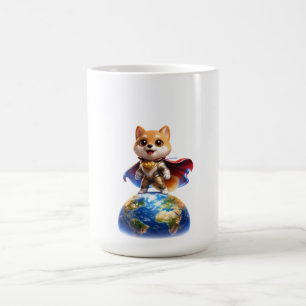 Taza De Café DOGI Héroe – Salva El Mundo