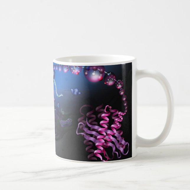Taza De Café Dogma fundamental de la biología molecular (Derecha)