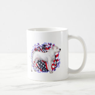 Taza De Café Dogo Argentino Patriot