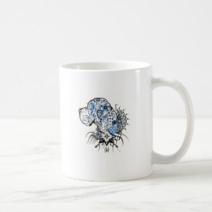 Taza De Café Dogo de Gran Danesa negro