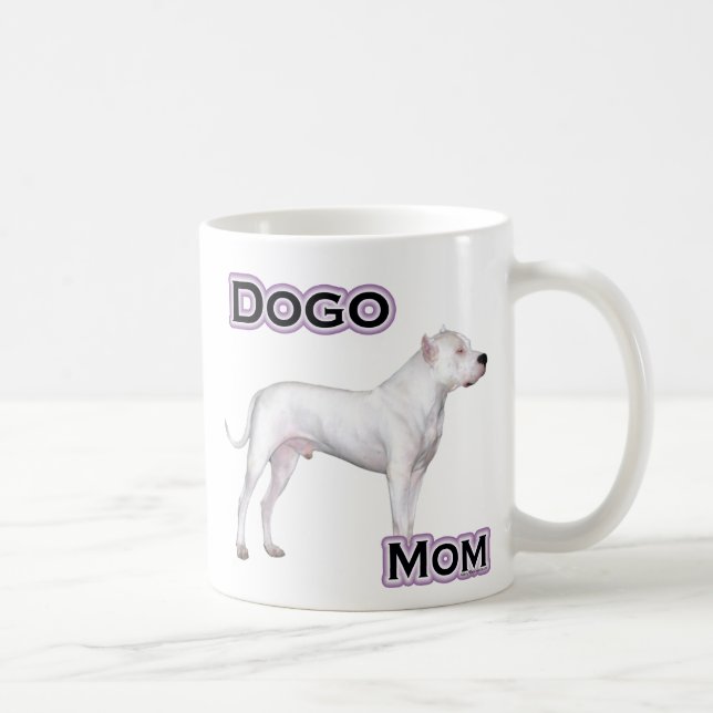 Taza De Café Dogo Mom 4 (Derecha)