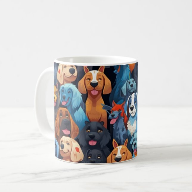 Taza De Café Dogs Coffee Mug (Anverso izquierdo)