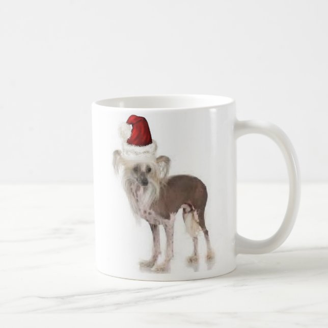 Taza De Café Dogs~Original Ditzy Mug~Chinese Crested (Derecha)