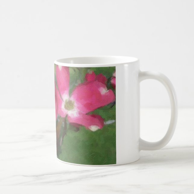 Taza De Café Dogwood rosa (Derecha)
