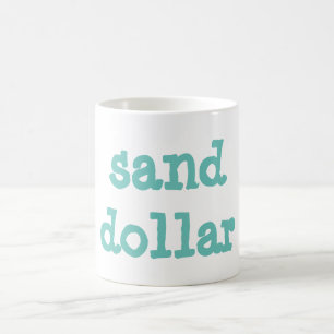 Taza De Café dólar de arena