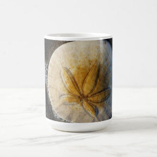 Taza De Café Dólar de arena y Surf Beach Photo Coffee Mug