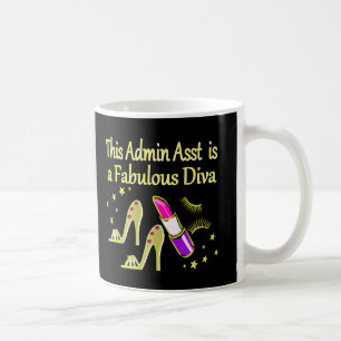TAZA DE CAFÉ DOLD GLITZY ADMIN ASISTENTE DIVA DISEÑO