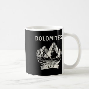 Taza De Café Dolomitas Montaña Italia Senderismo Escalada
