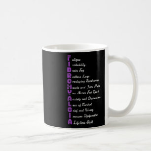 Taza De Café Dolor Crónico Fibro Fibromiositis Grunge