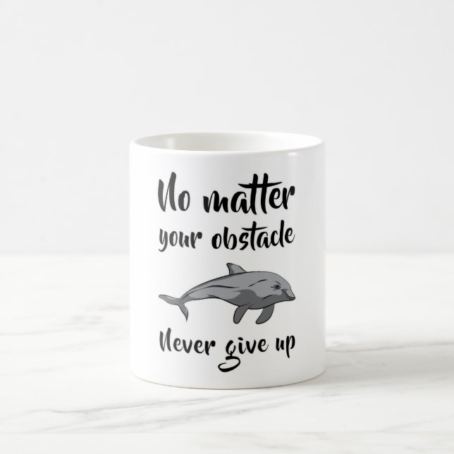 Taza De Café Dolphin Dolphins Animal Ocean Sea Fish Gift Idea (Centro)