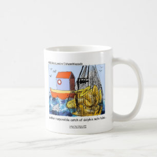 Taza De Café Dolphin Safe Tuba Funny Coffee Mug